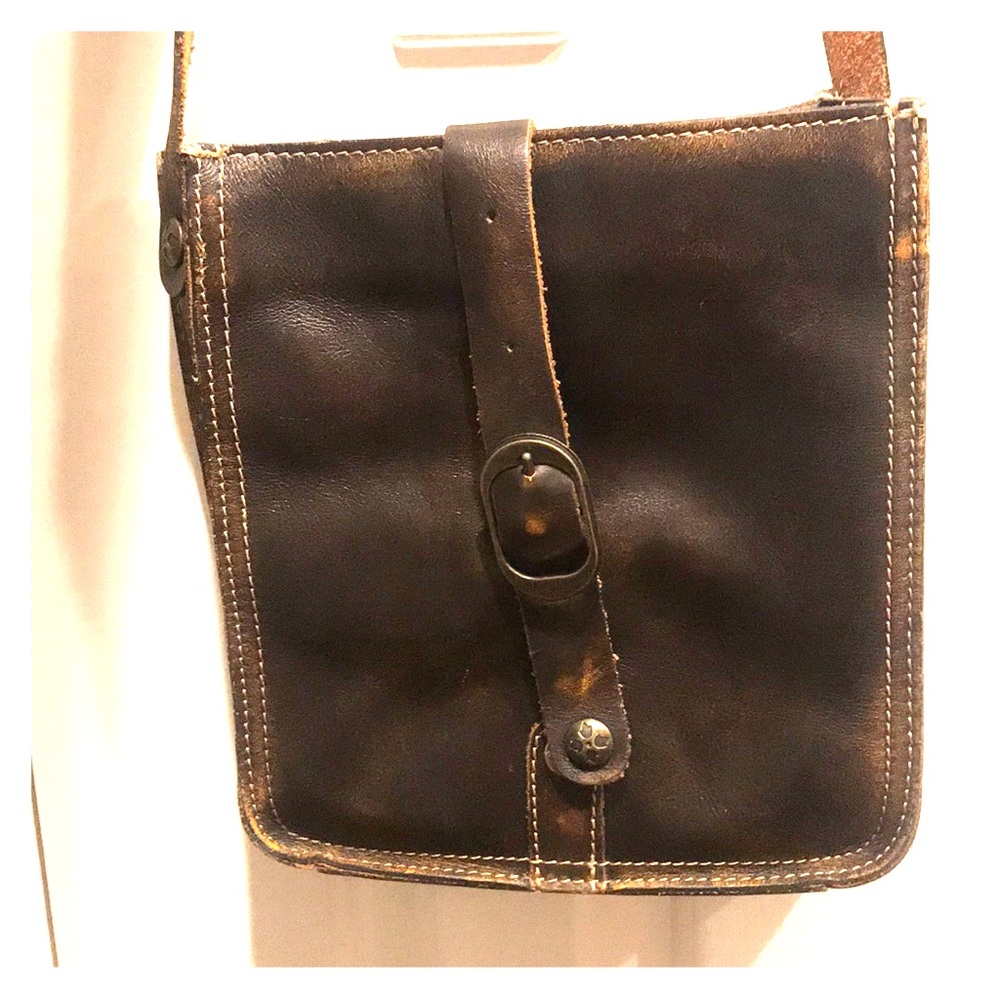Patricia Nash Leather Crossbody Pouch
